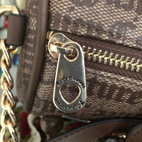 NWT Juicy Couture Chestnut Chino All Things Juicy Satchel - Picture 7 of 11